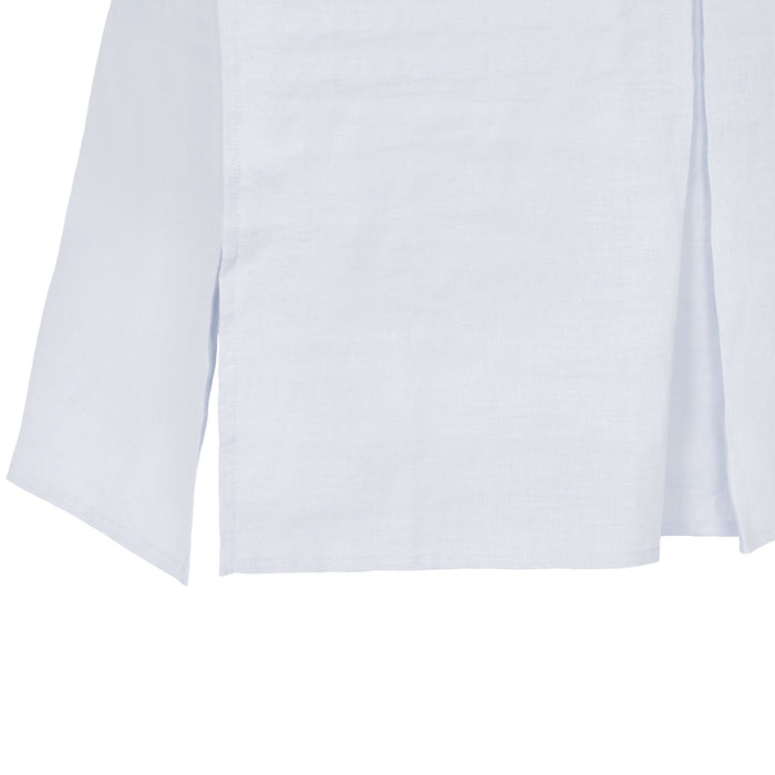 Just Born Grey Keepsake Linen Crib Skirt