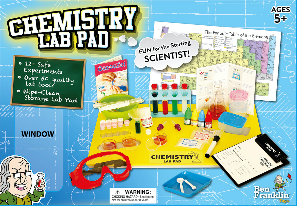 Ben Franklin Toys Chemistry Lab Pad