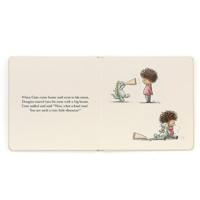 Jellycat The Not so Scary Dinosaur Book