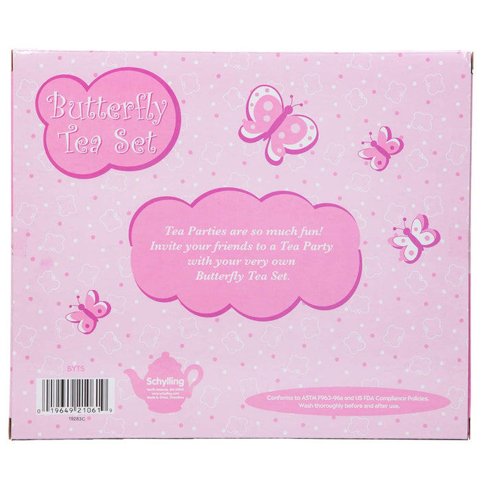 Schylling Butterfly Tea Set