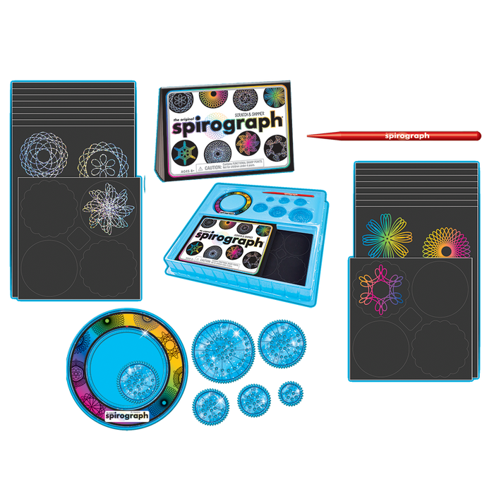 Spirograph Scratch & Shimmer