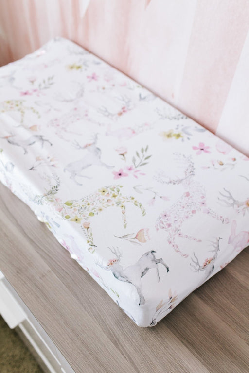 Oilo Fawn Jersey Changing Pad Cover - Cullen's Babyland & Playland
