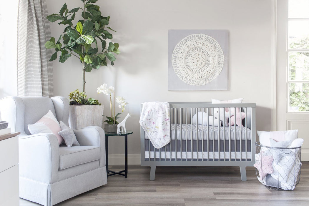 Oilo Fawn Jersey Crib Sheet