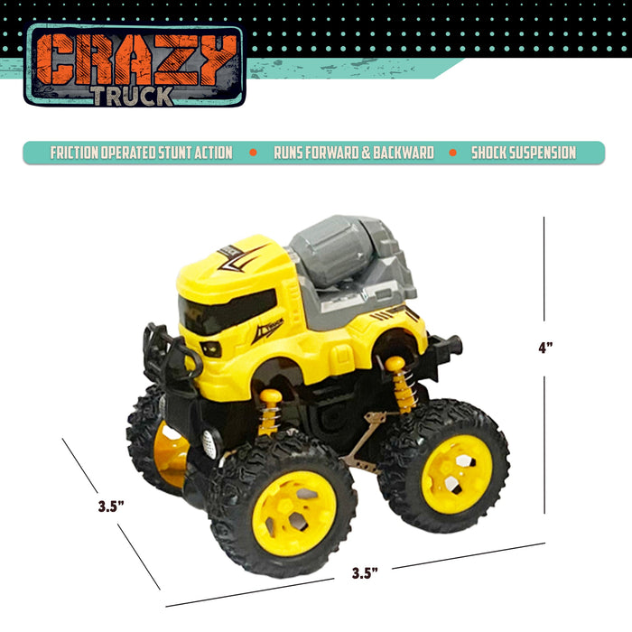 Crazy Truck! Big Wheel Racer Construction