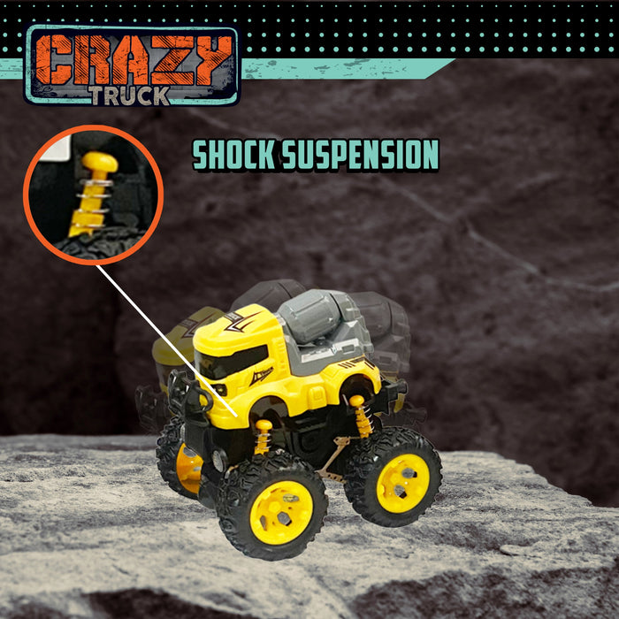 Crazy Truck! Big Wheel Racer Construction