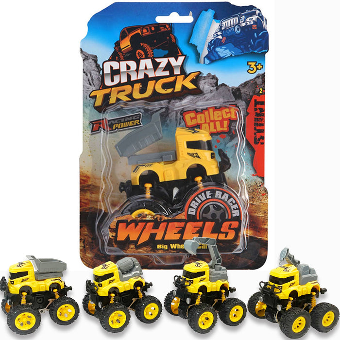 Crazy Truck! Big Wheel Racer Construction