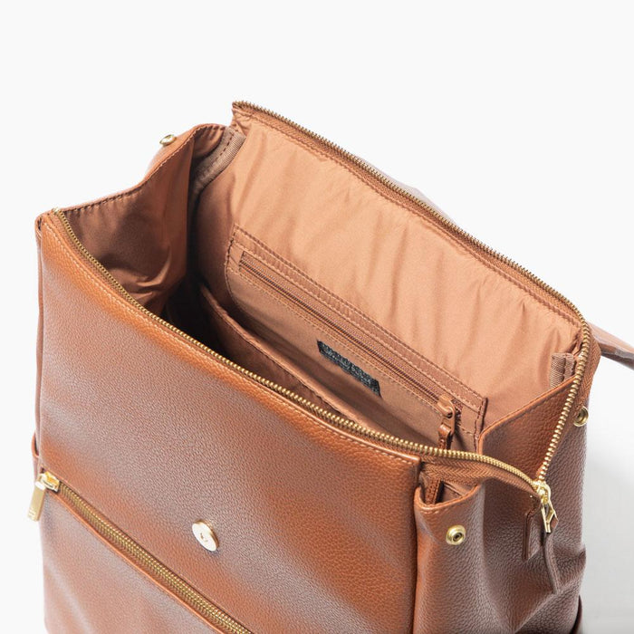 Freshly Picked Classic Diaper Bag | Cognac