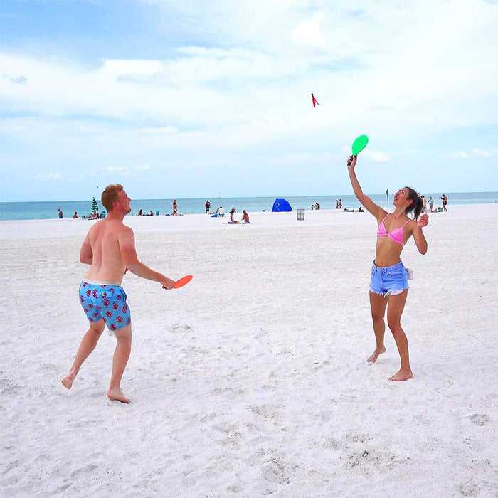 Fun Sparks Jazzminton 2-n-1 Paddle Game