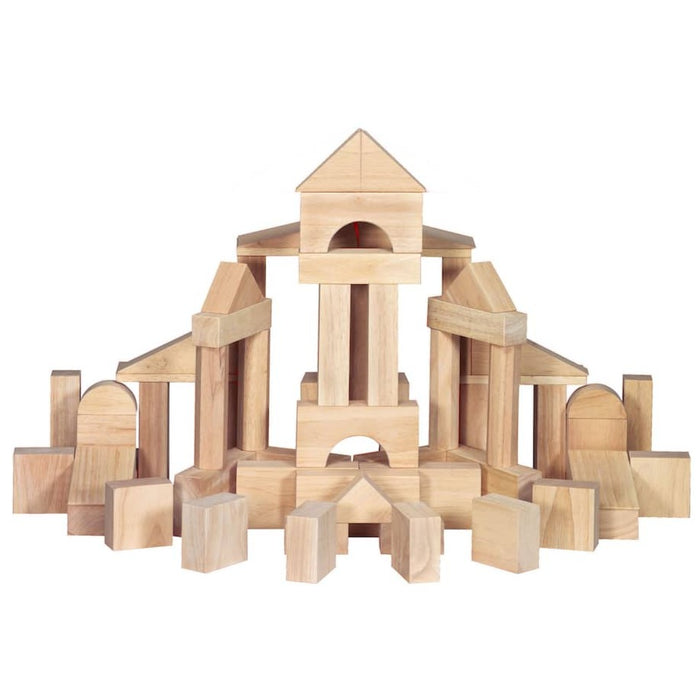 Melissa & Doug Standard Unit Solid Wood Building Blocks