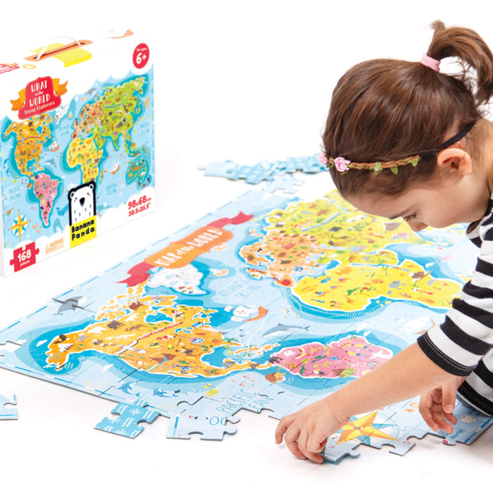 Banana Panda What in the World Puzzle