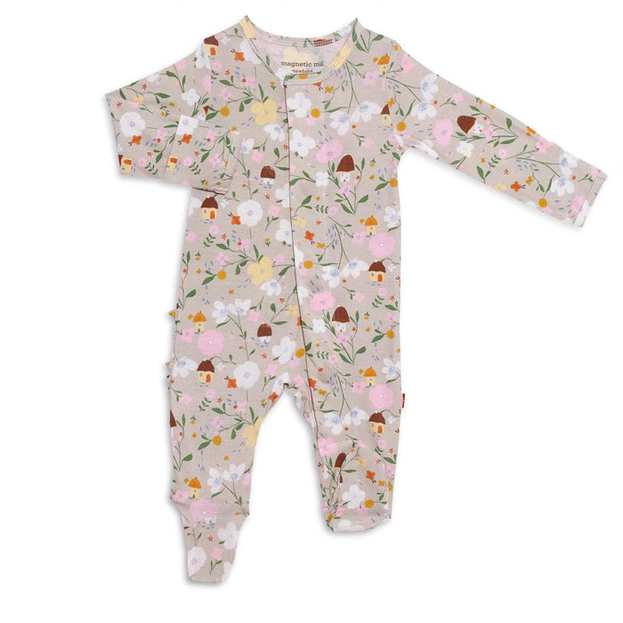 Magnetic Me Portabella Posies Ruffle Footie