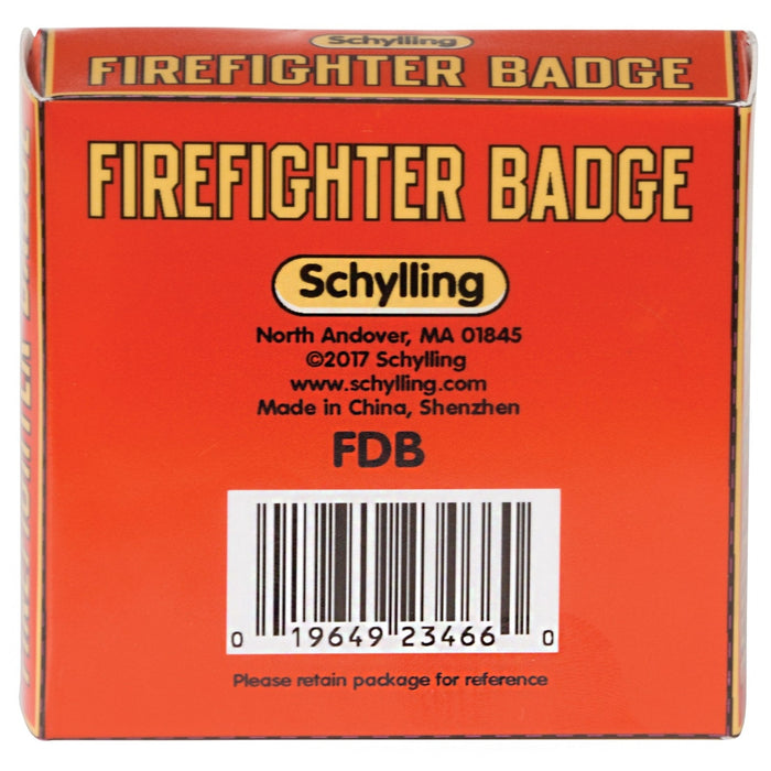 Schylling Firefighter Badge