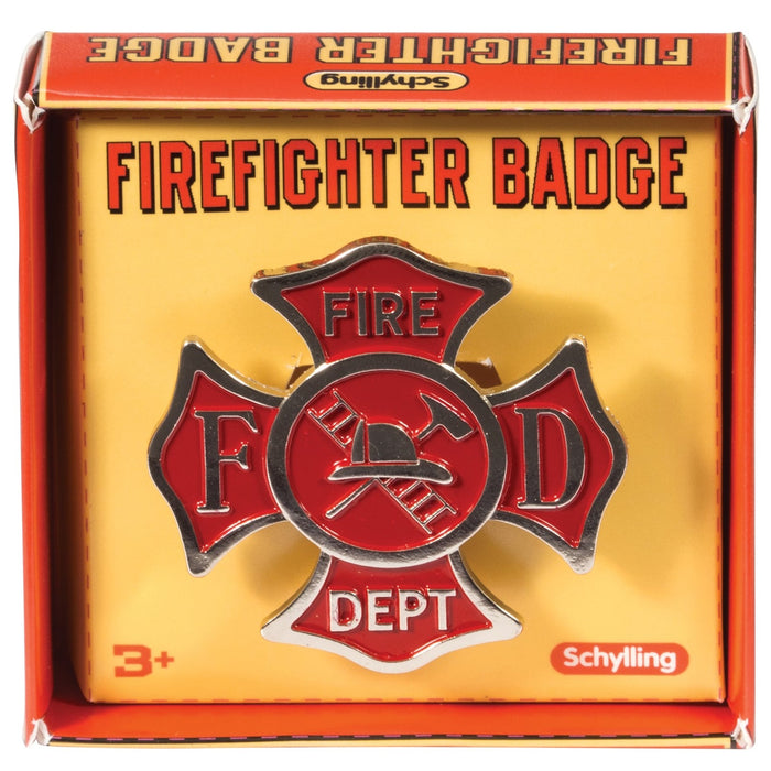 Schylling Firefighter Badge