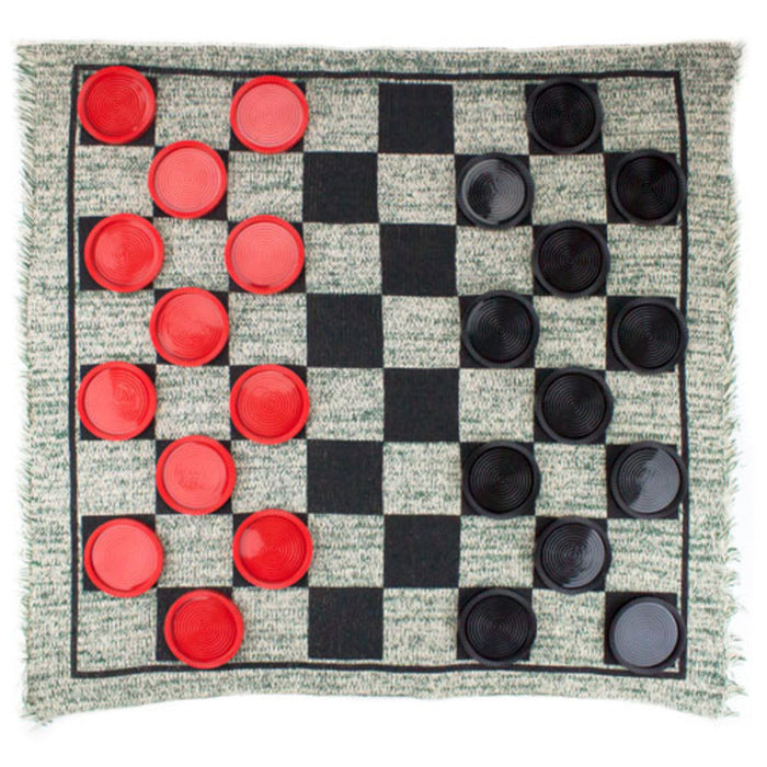 Brybelly 3-n-1 Giant Checker Rug