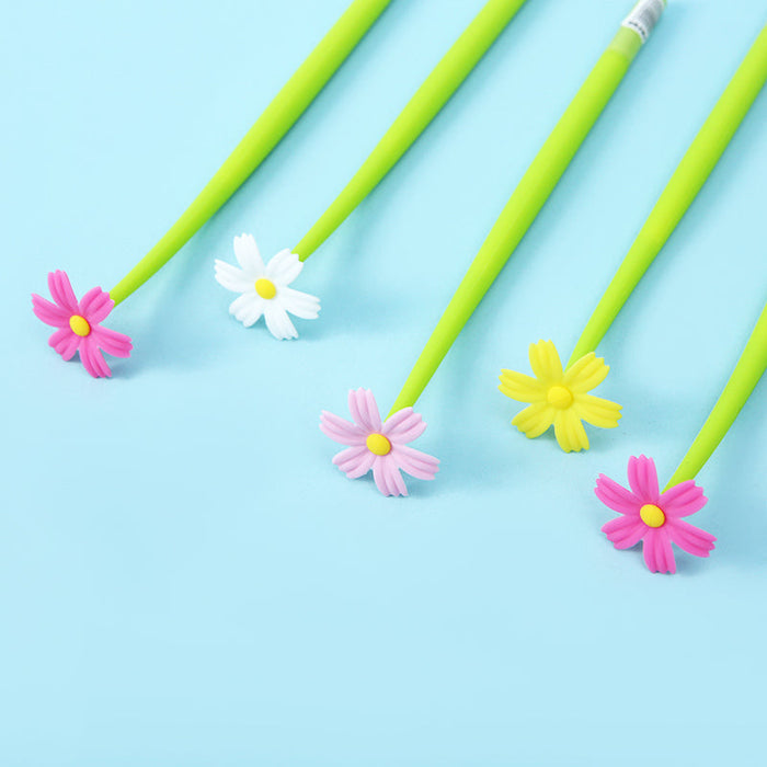 BC Mini Coreppsis Cosmos Flower Wiggle Gel Pen