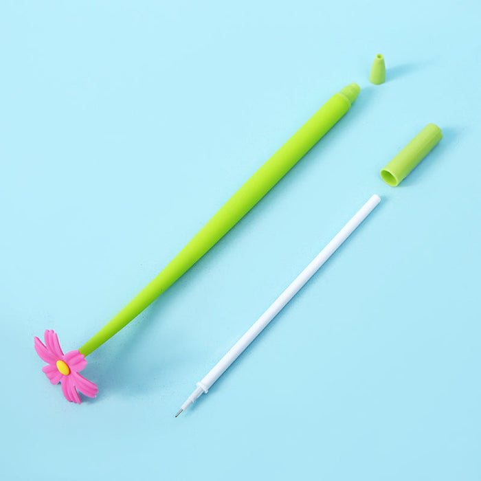 BC Mini Coreppsis Cosmos Flower Wiggle Gel Pen