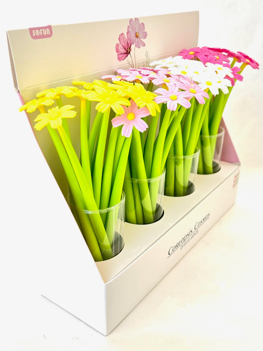 BC Mini Coreppsis Cosmos Flower Wiggle Gel Pen