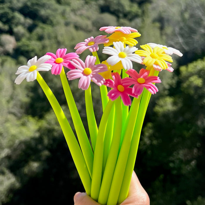 BC Mini Coreppsis Cosmos Flower Wiggle Gel Pen