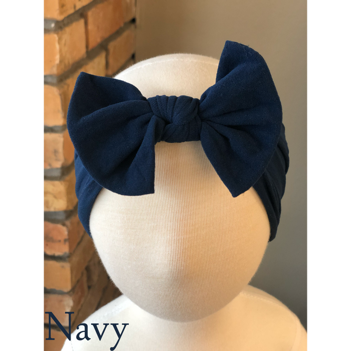Sugar + Maple Baby Classic Bow Headband - Cullen's Babyland & Playland