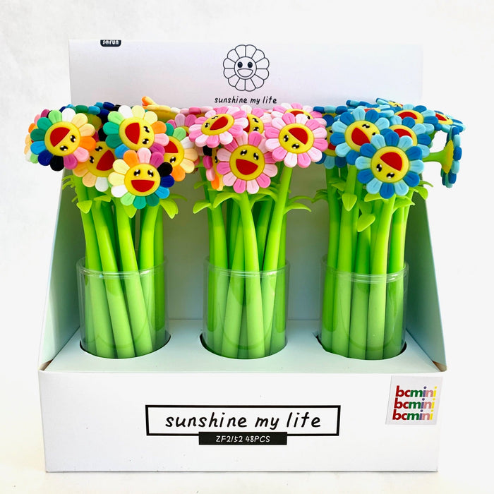 BC Mini Sunshine Rainbow Flower Gel Pen - Cullen's Babyland & Playland