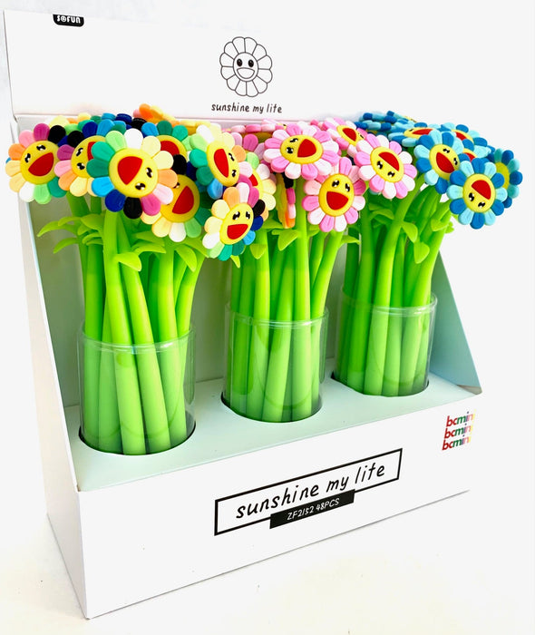BC Mini Sunshine Rainbow Flower Gel Pen - Cullen's Babyland & Playland