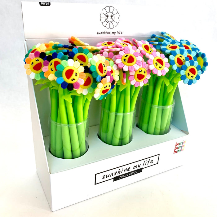 BC Mini Sunshine Rainbow Flower Gel Pen - Cullen's Babyland & Playland