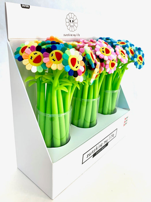 BC Mini Sunshine Rainbow Flower Gel Pen - Cullen's Babyland & Playland