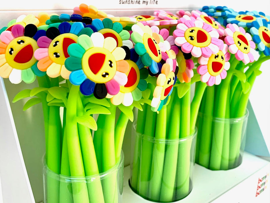 BC Mini Sunshine Rainbow Flower Gel Pen - Cullen's Babyland & Playland