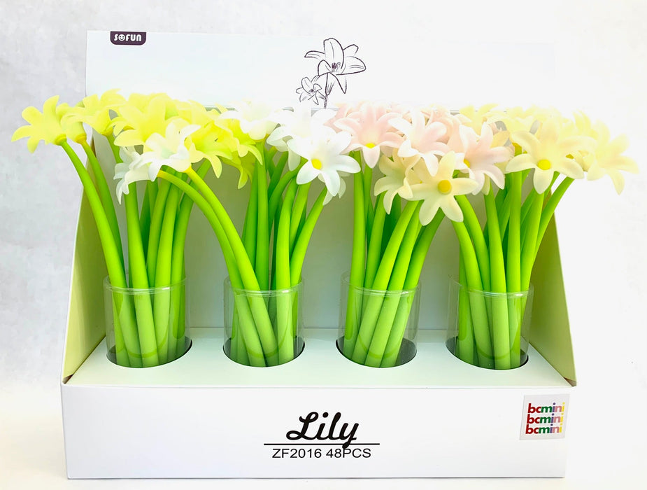 BC Mini Lily Flower Gel Pen