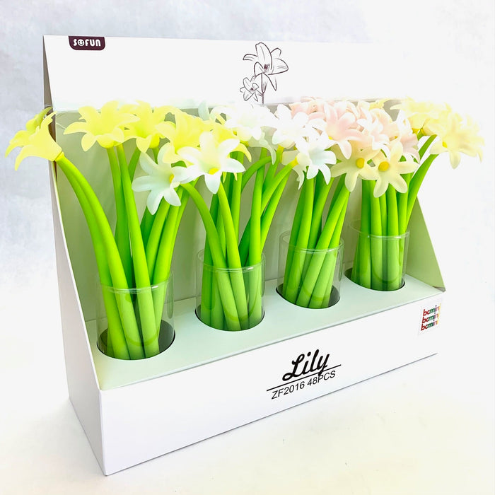 BC Mini Lily Flower Gel Pen
