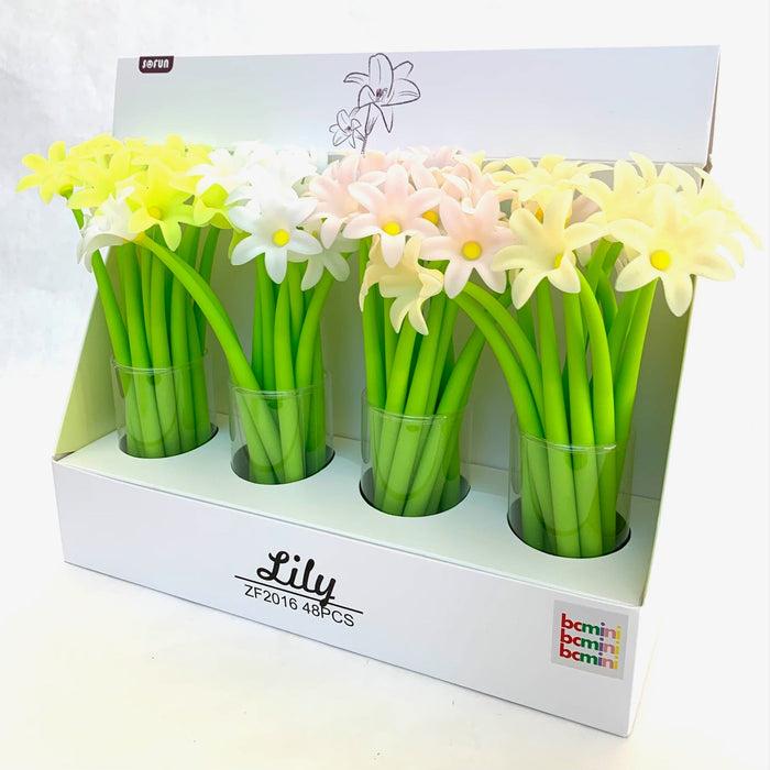 BC Mini Lily Flower Gel Pen
