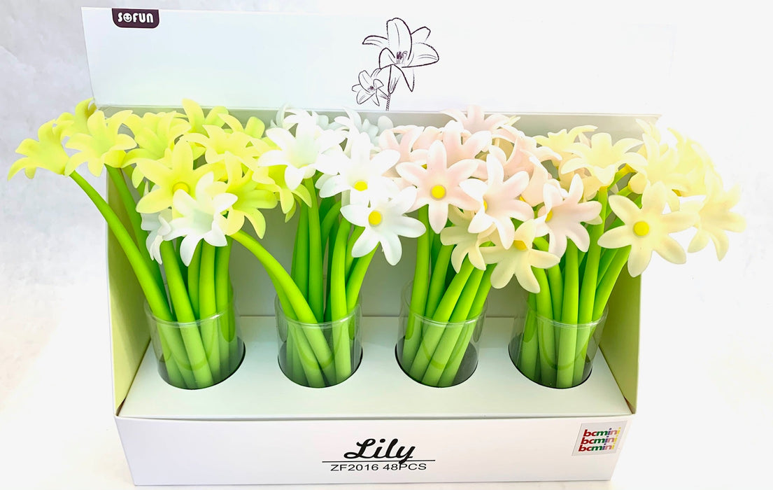 BC Mini Lily Flower Gel Pen