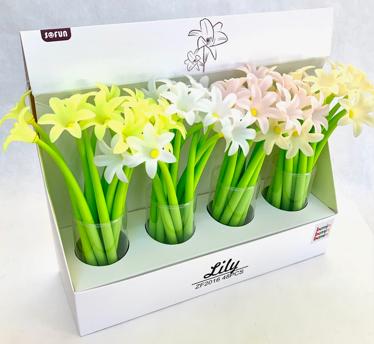 BC Mini Lily Flower Gel Pen
