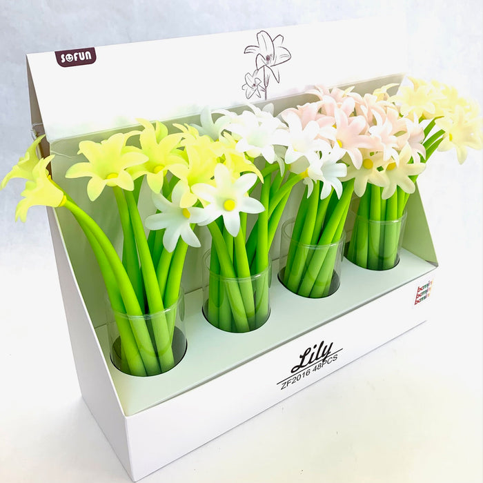 BC Mini Lily Flower Gel Pen
