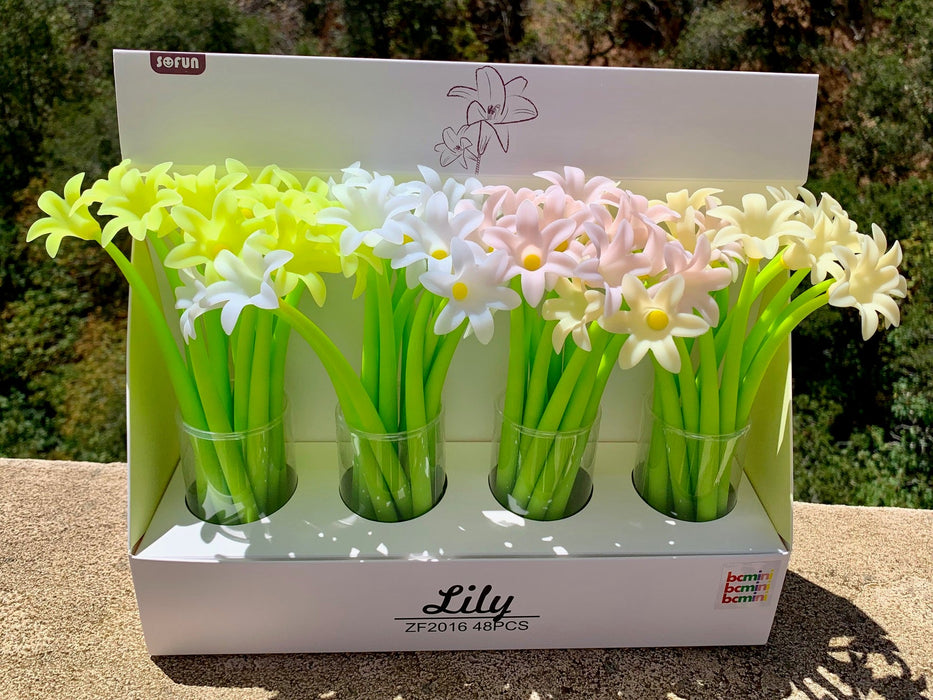 BC Mini Lily Flower Gel Pen