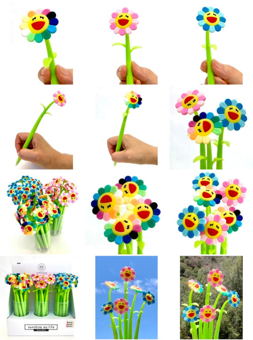 BC Mini Sunshine Rainbow Flower Gel Pen - Cullen's Babyland & Playland