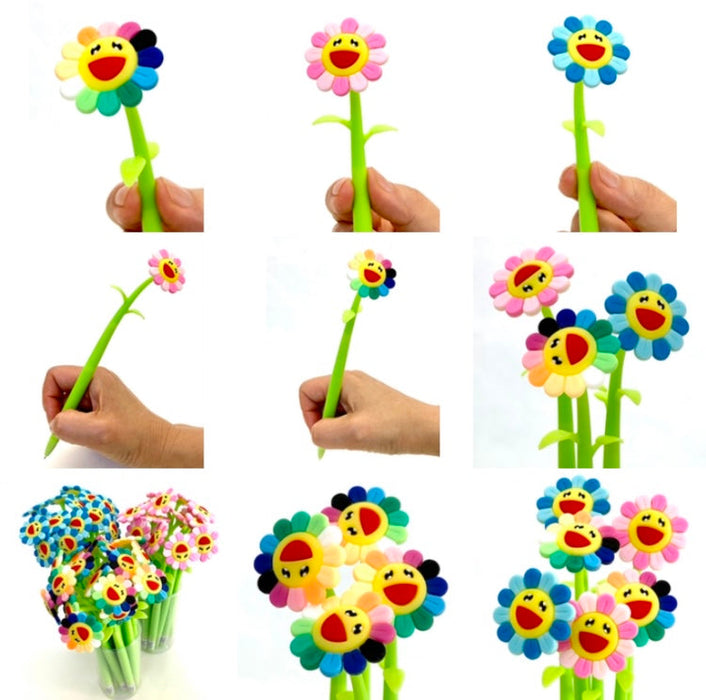 BC Mini Sunshine Rainbow Flower Gel Pen - Cullen's Babyland & Playland