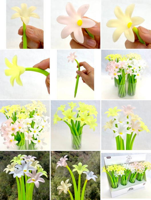 BC Mini Lily Flower Gel Pen