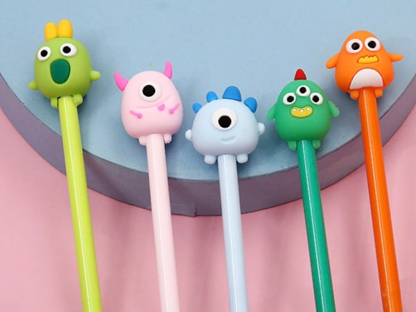 BC Mini Cute Monsters Retractable Gel Pen