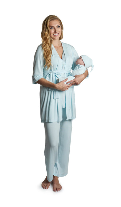 Everly Grey Analise Whispering Blue 5-Piece PJ Set