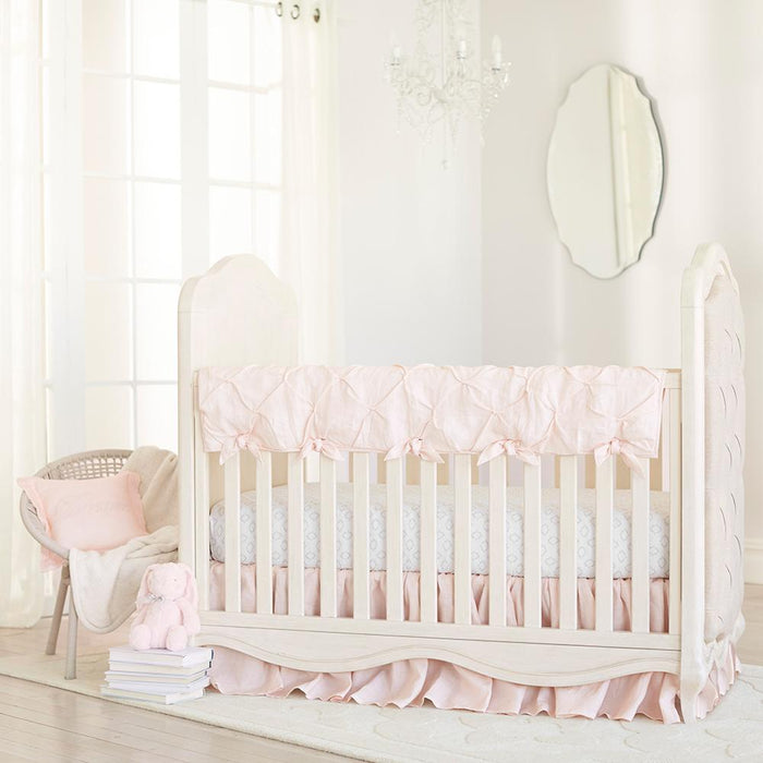 Gerber Keepsake Classic Vintage Crib Skirt | Pink