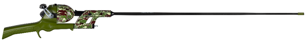Kid Casters Tangle-Free Fishing Pole | Green Camo
