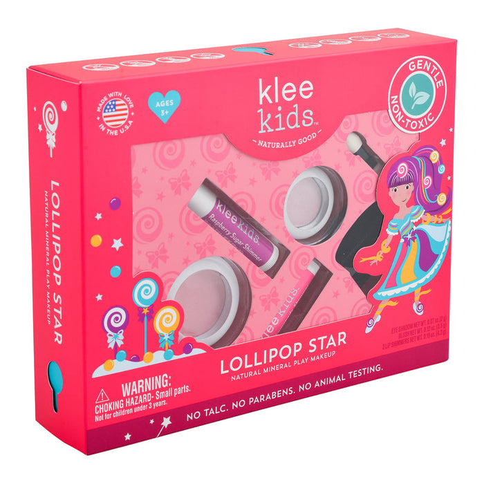 Klee Naturals Lollipop Star Natural Play Makeup Kit
