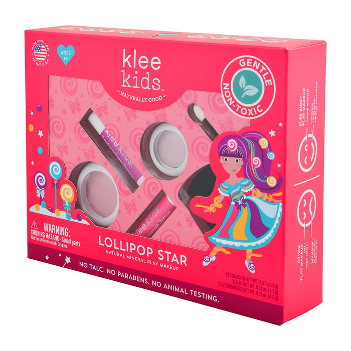 Klee Naturals Lollipop Star Natural Play Makeup Kit