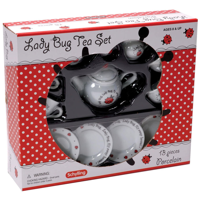 Schylling Lady Bug Tea Set