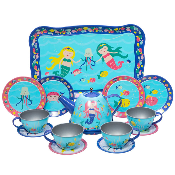 Schylling Mermaid Tea Time Tea Set
