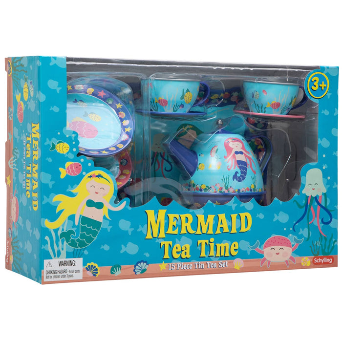 Schylling Mermaid Tea Time Tea Set