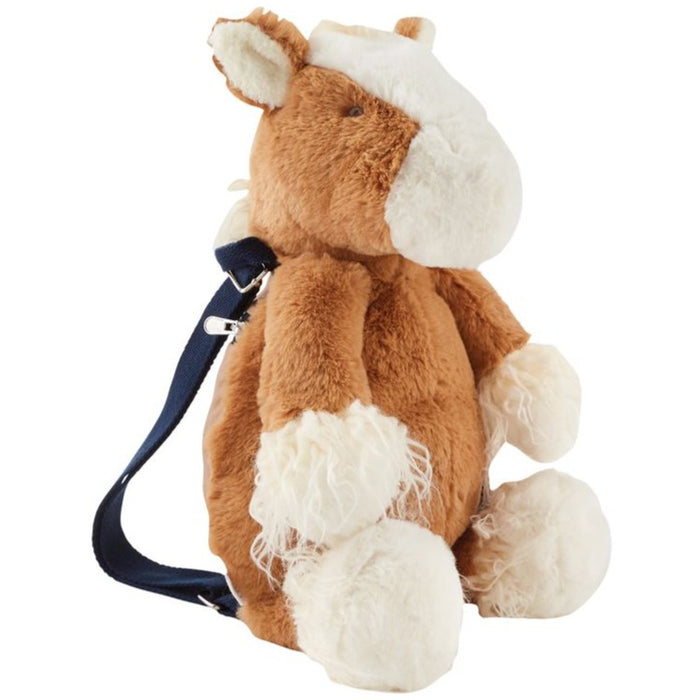 Mud Pie Horse Plush Backpack