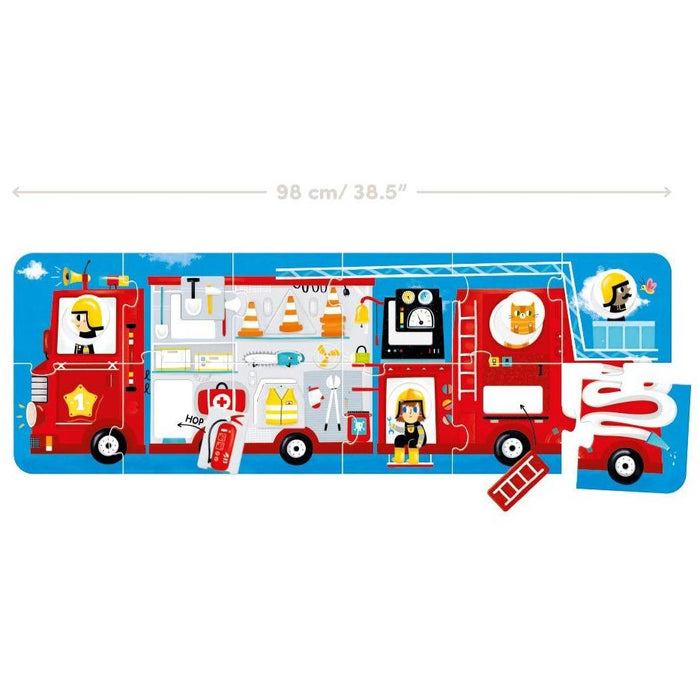 Banana Panda Make a Match Fire Truck Puzzle