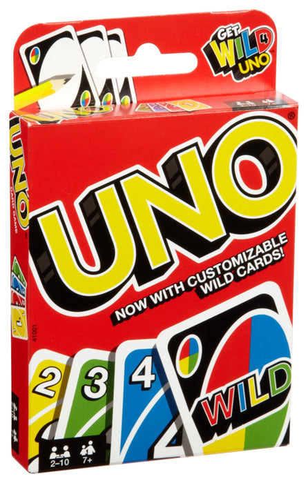 Mattel Get Wild UNO Game